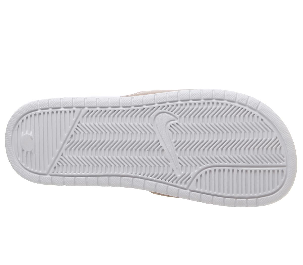 NikeBenassi SlidersWhite White Metallic Red Bronze Jdi F