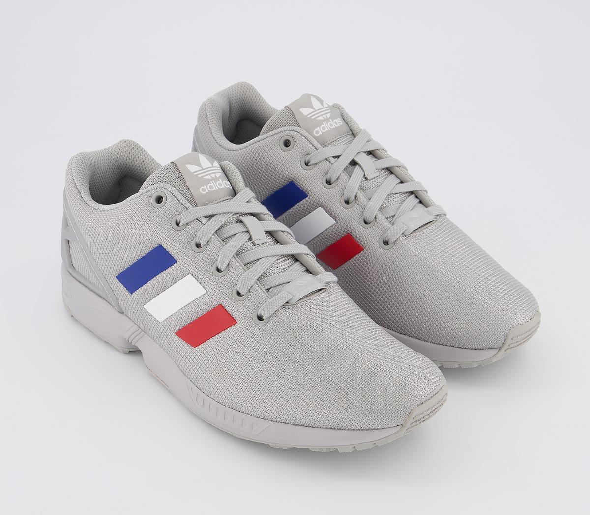 Adidas Flux Grey And Blue Flux Camo Adidas Zx Flux Torsion Grey