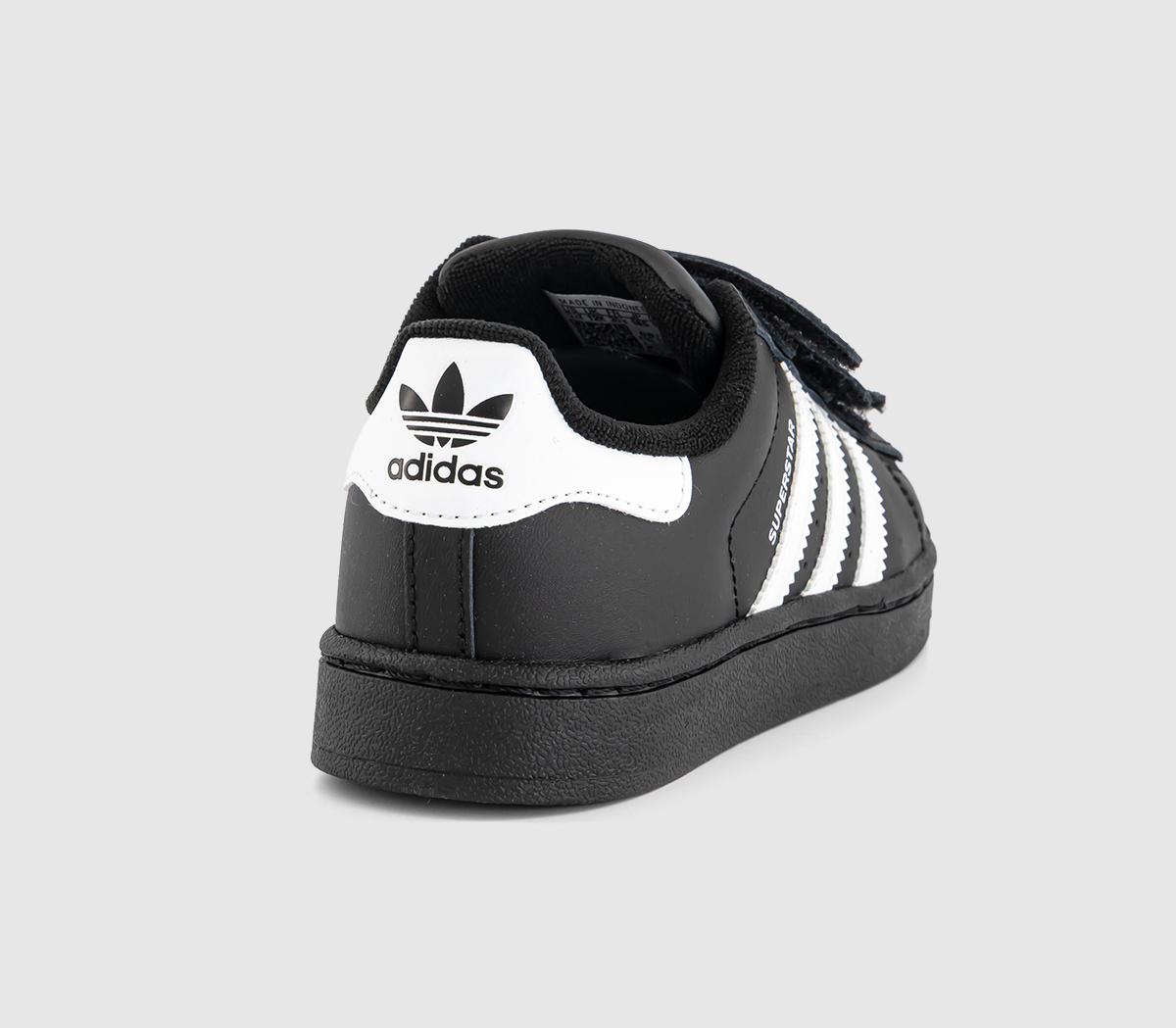 adidasSuperstar Youth TrainersBlack White