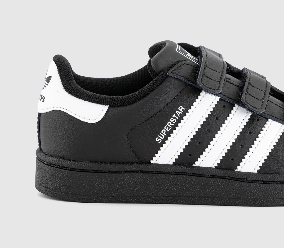 adidasSuperstar Youth TrainersBlack White