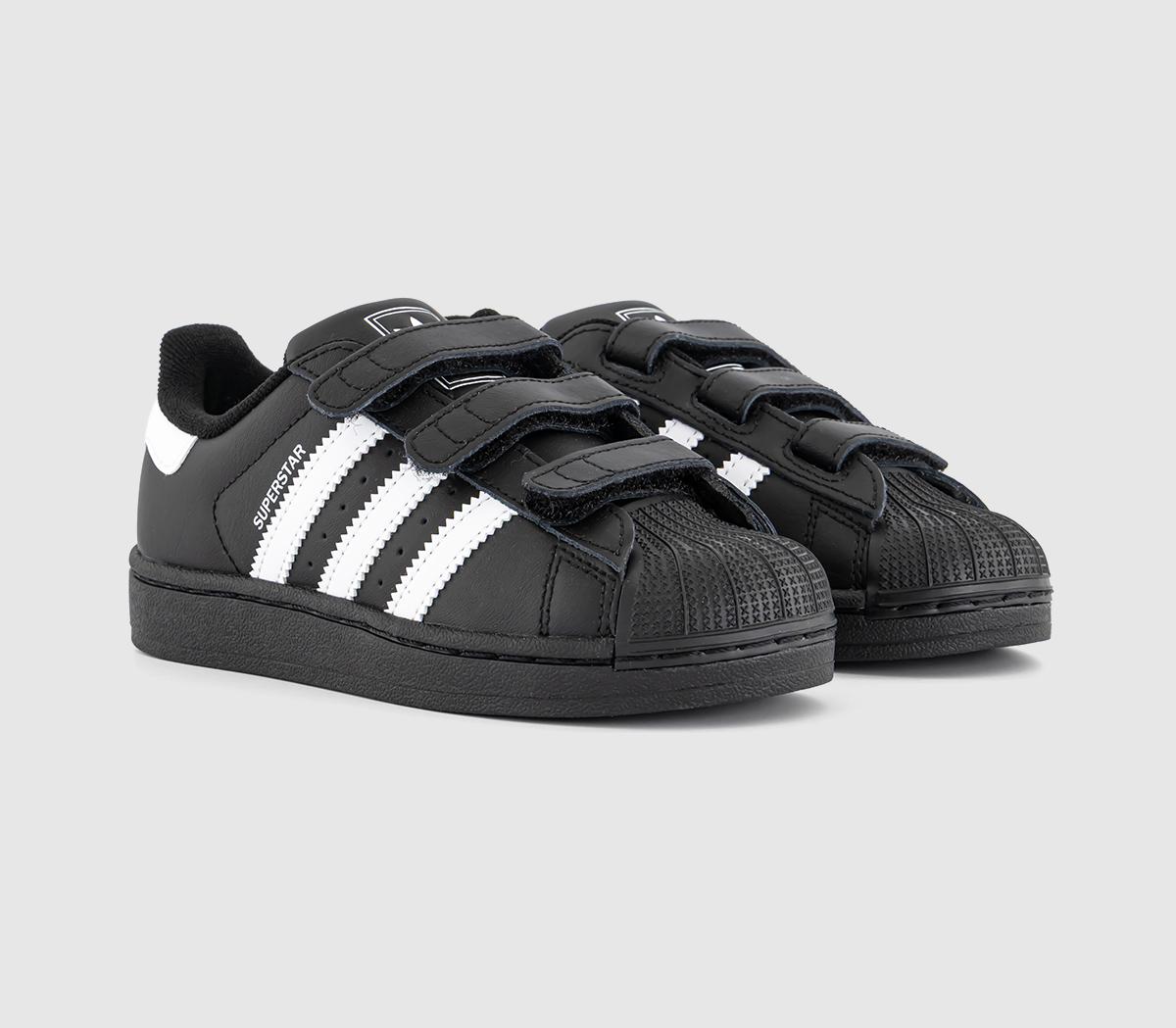 adidasSuperstar Youth TrainersBlack White