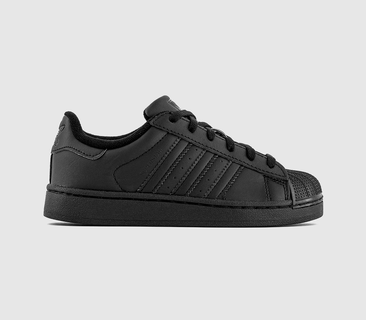 adidasSuperstar Kids TrainersBlack