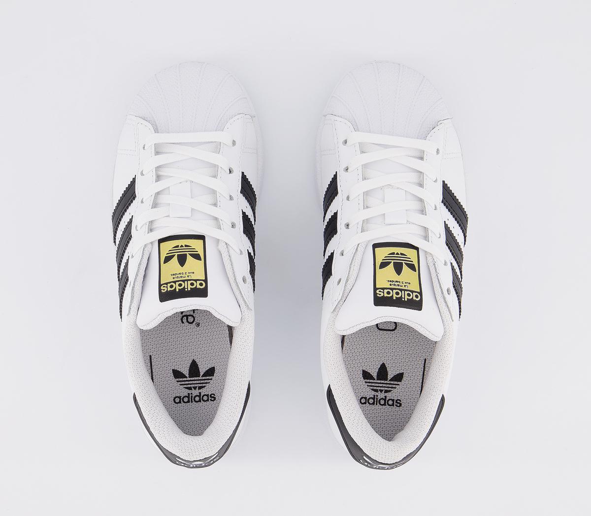 adidas Superstar Kids Trainers adidas Superstar Kids Trainers Core Black White