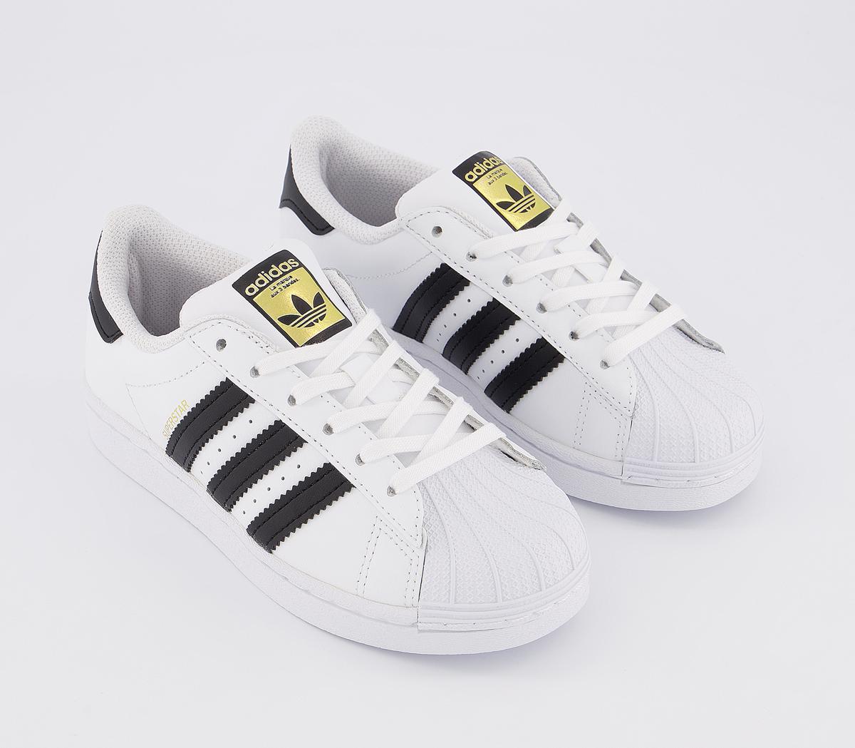 adidas Superstar Kids Trainers adidas Superstar Kids Trainers Core Black White
