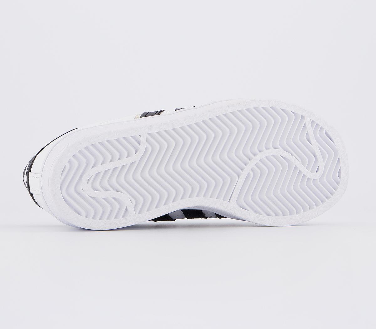 adidas Superstar Kids Trainers adidas Superstar Kids Trainers Core Black White