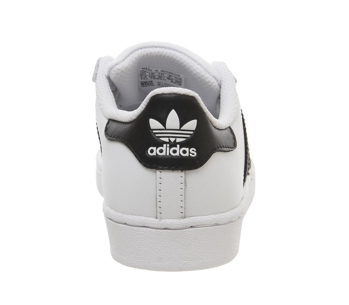 adidasSuperstar Kids 10-2White Core Black