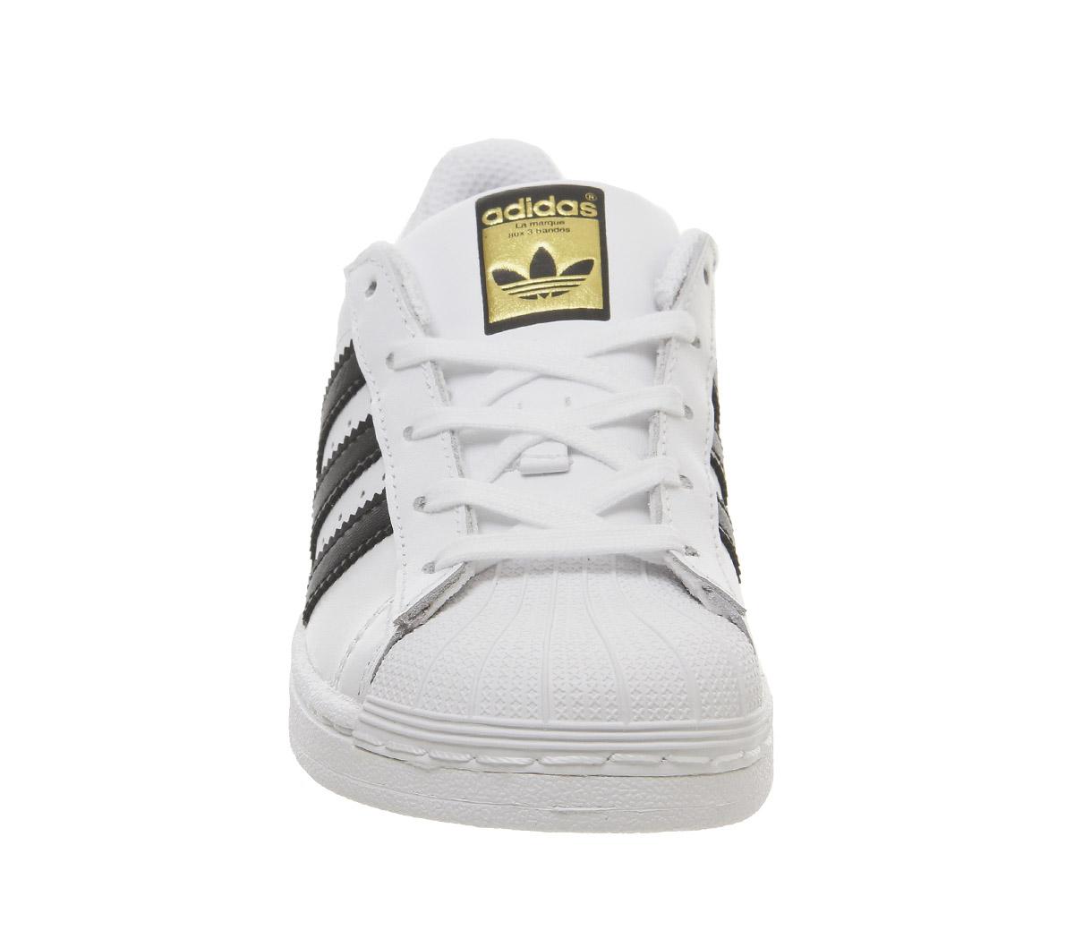 adidasSuperstar Kids 10-2White Core Black