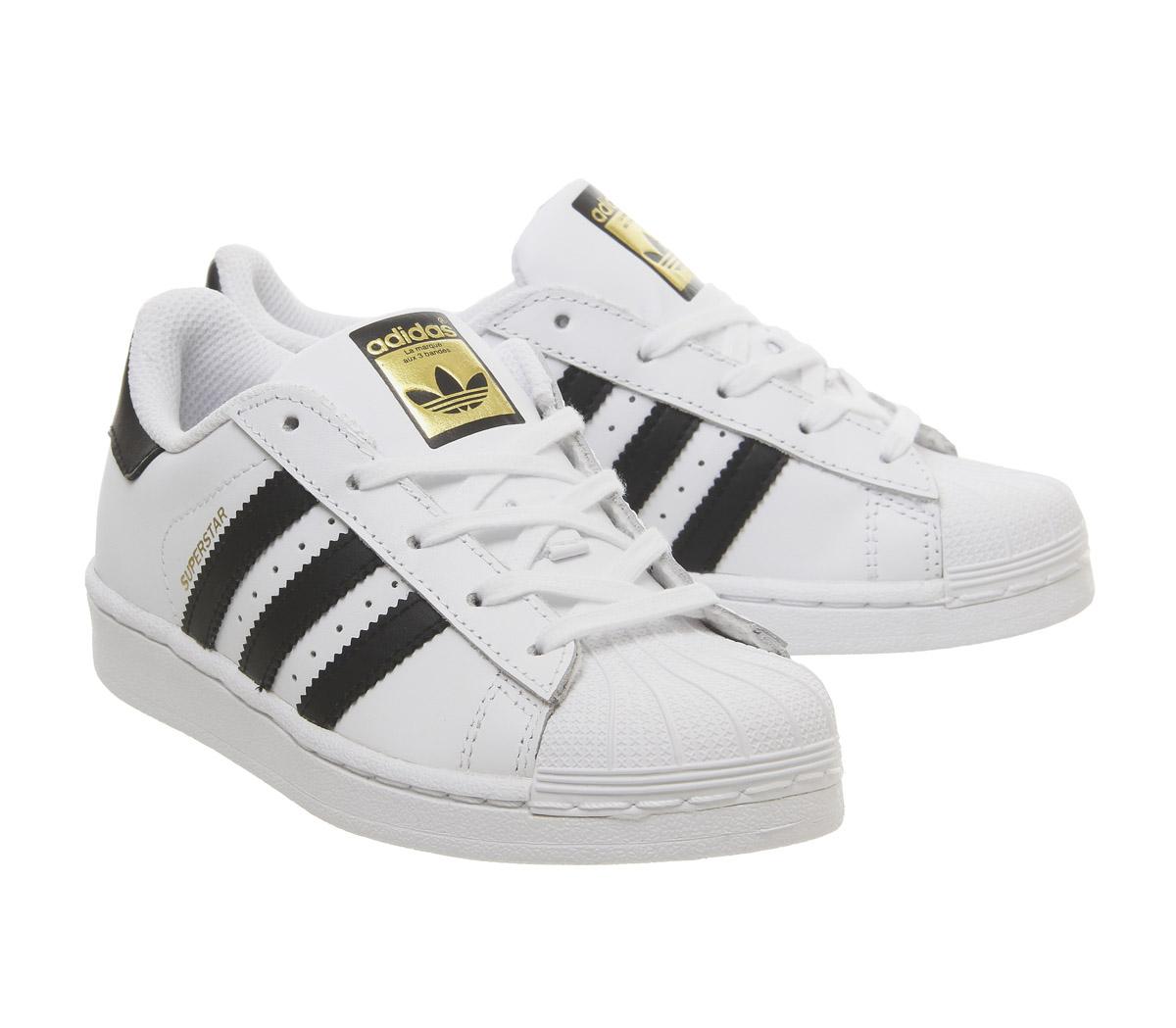 adidasSuperstar Kids 10-2White Core Black