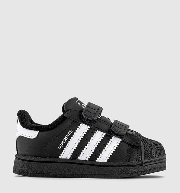 adidas Superstar Infant 2-9 Trainers Black White