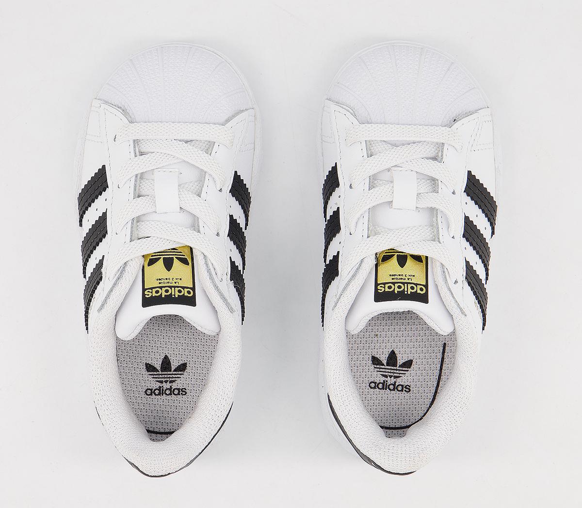 adidas Superstar Infant Trainers adidas Superstar Infant Trainers Core Black White