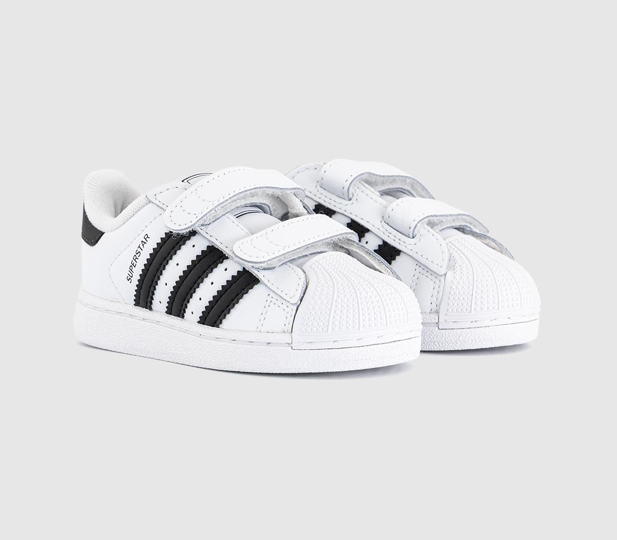 adidasSuperstar Infant TrainersWhite White Black