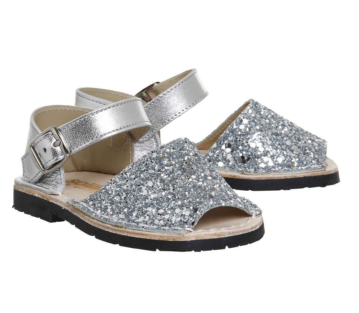 SolillasBebe SandalsSilver Glitter