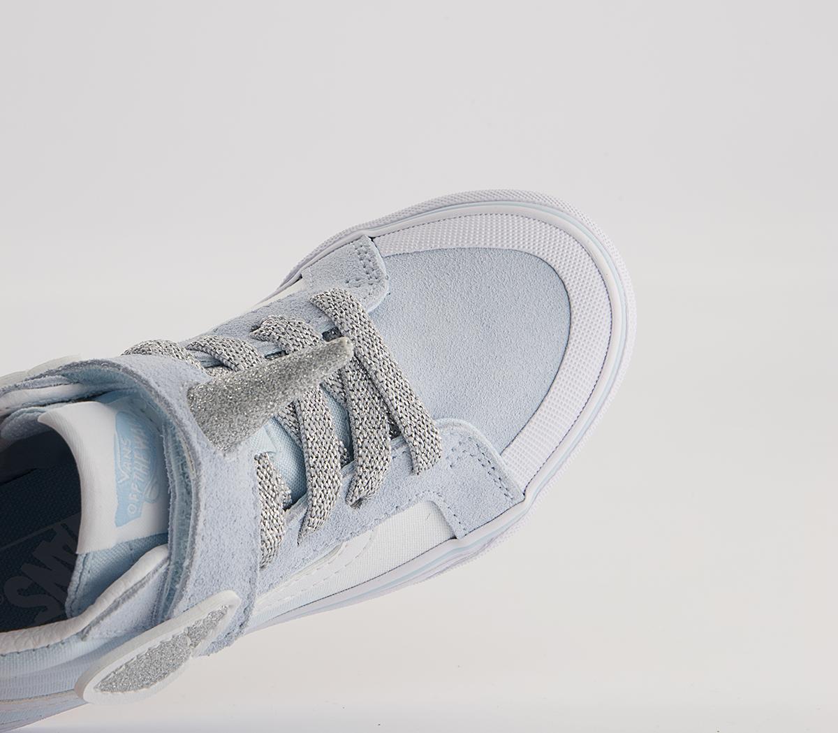 Vans Sk8 Hi Kids Trainers Vans Sk8 Hi Kids Trainers Delicate Blue Unicorn