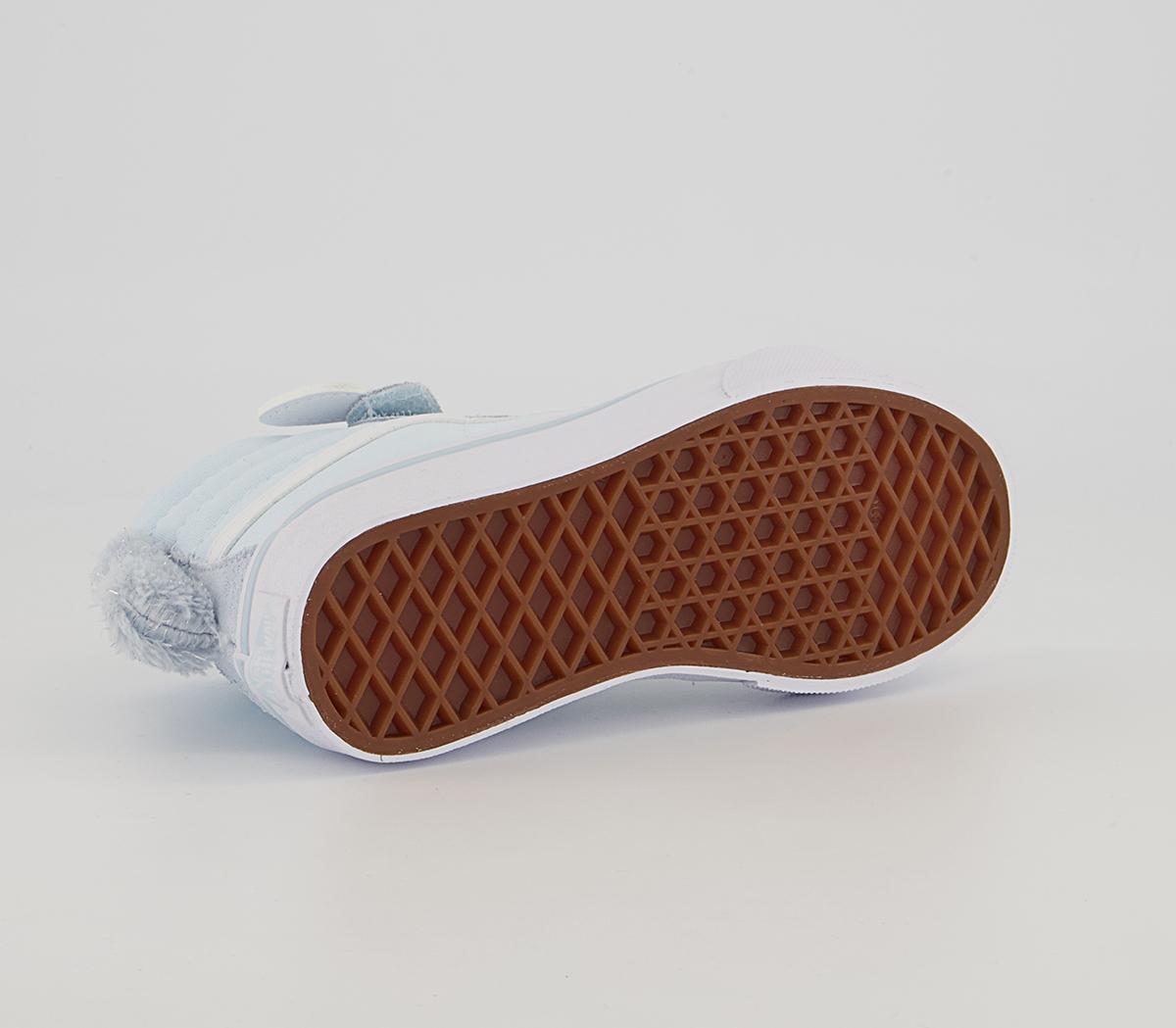 Vans Sk8 Hi Kids Trainers Vans Sk8 Hi Kids Trainers Delicate Blue Unicorn