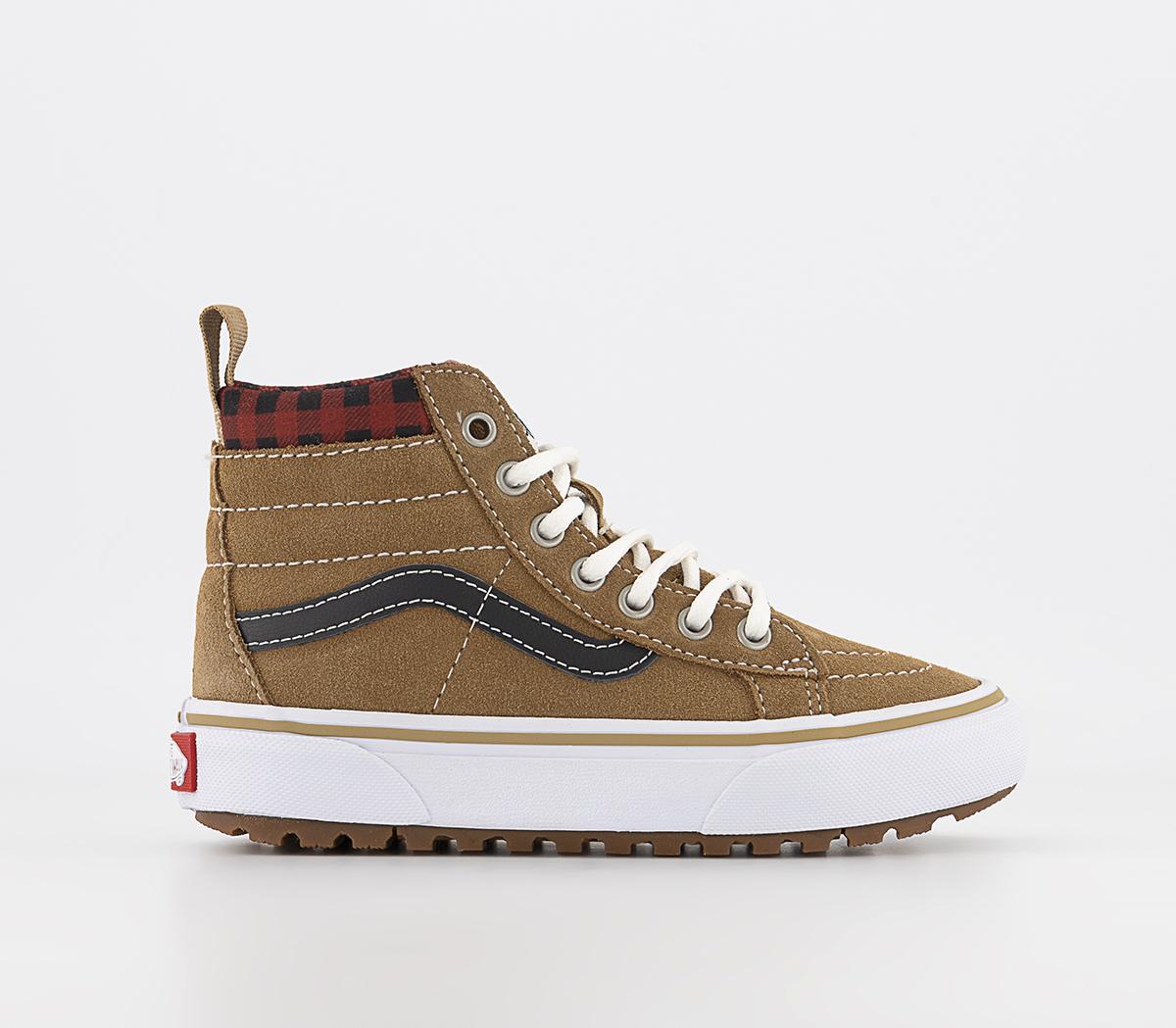 Vans trainers on sale kids Brown