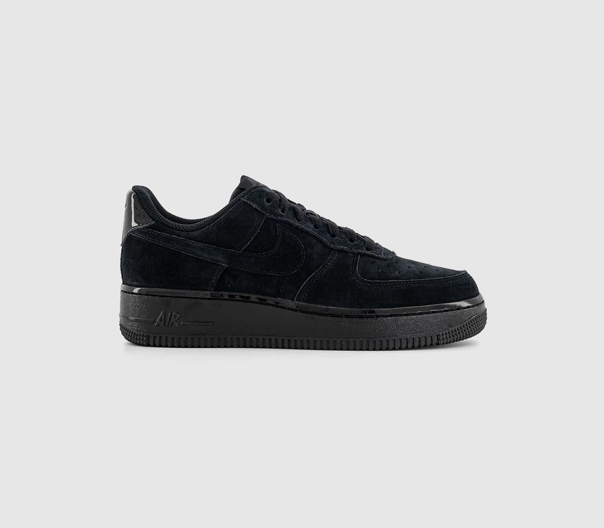 Air force 1 black anthracite suede best sale