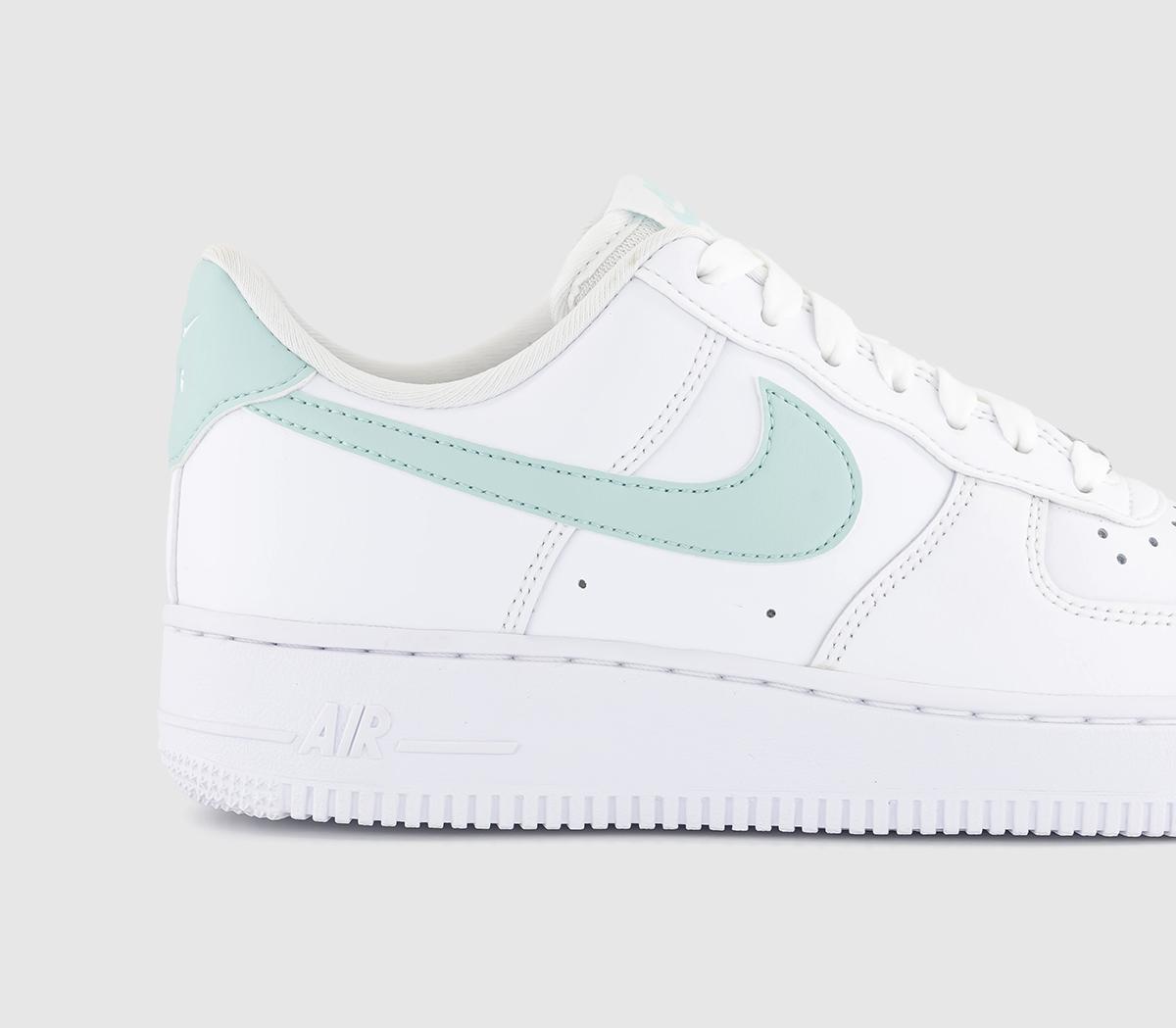 Nike Air Force 1 Lo Trainers White Jade Ice - Women's Trainers