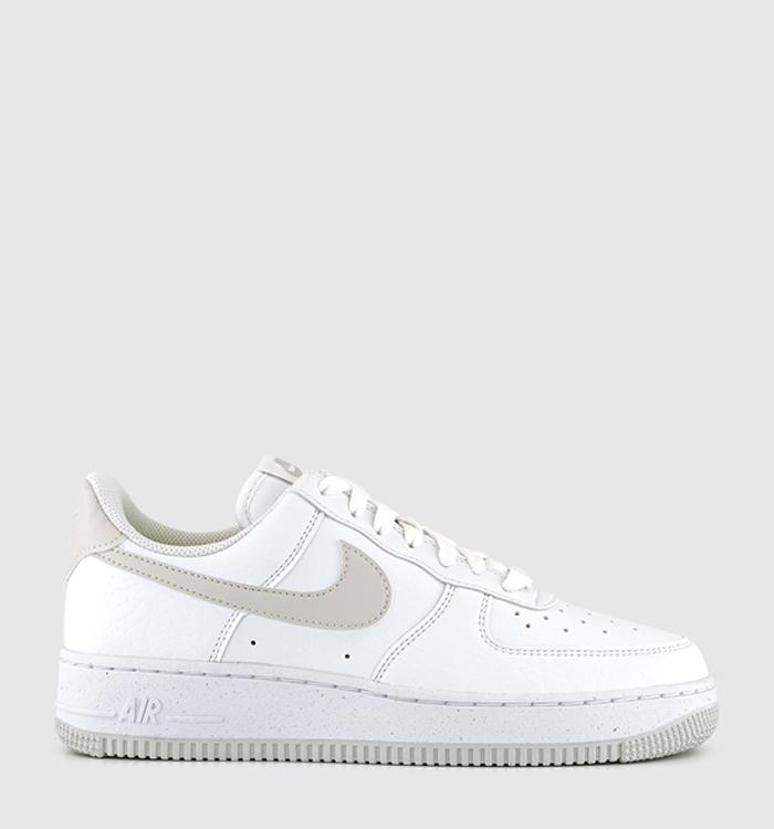 Nike Air Force 1 Lo (W) Trainers White Photon Dust White Volt