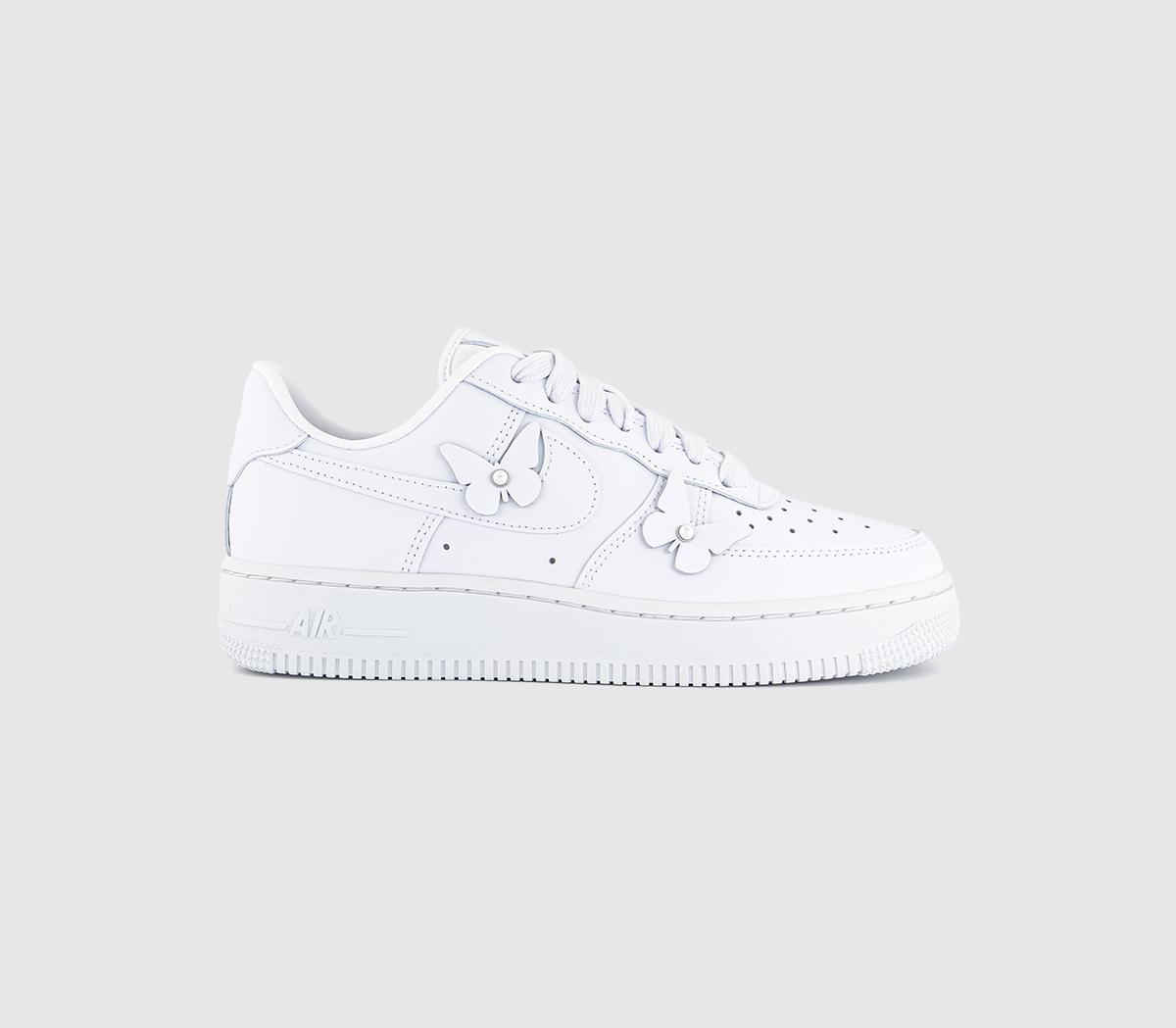 NikeAir Force 1 Lo Trainers NikeAir Force 1 Lo TrainersWhite White Black Butterfly