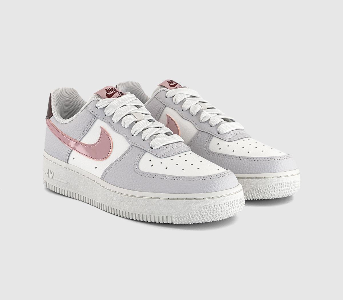NikeAir Force 1 Lo W TrainersSummit White Plum Chalk Vast Grey