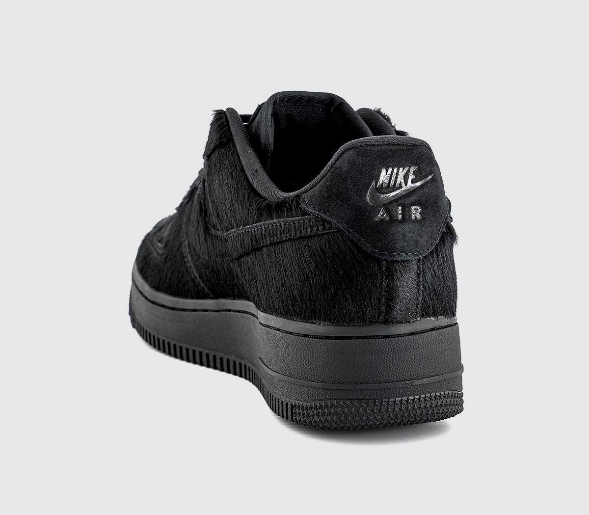 NikeAir Force 1 Low TrainersBlack Black Off Noir
