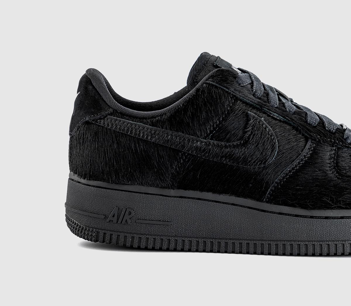 NikeAir Force 1 Low TrainersBlack Black Off Noir