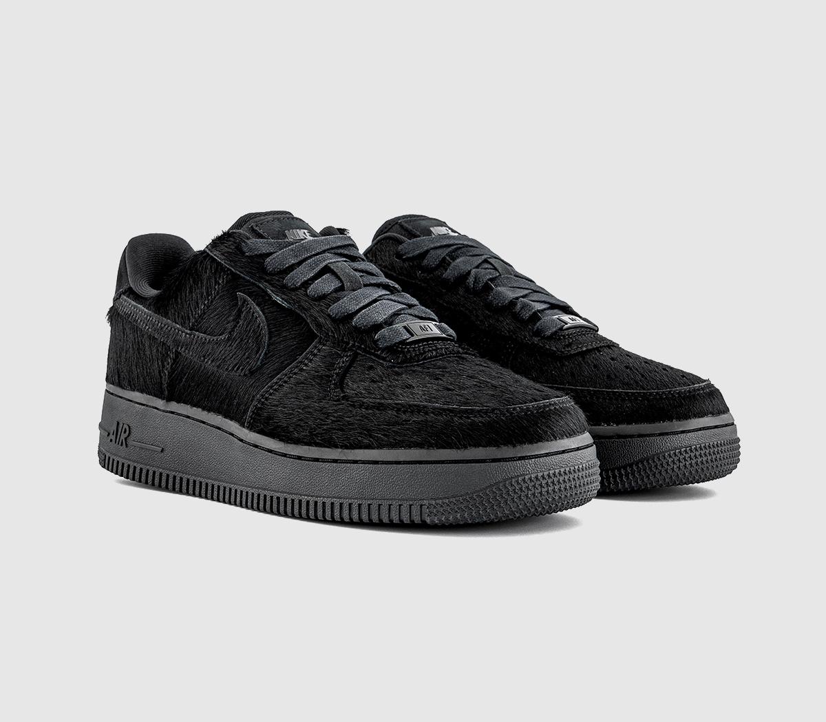 NikeAir Force 1 Low TrainersBlack Black Off Noir