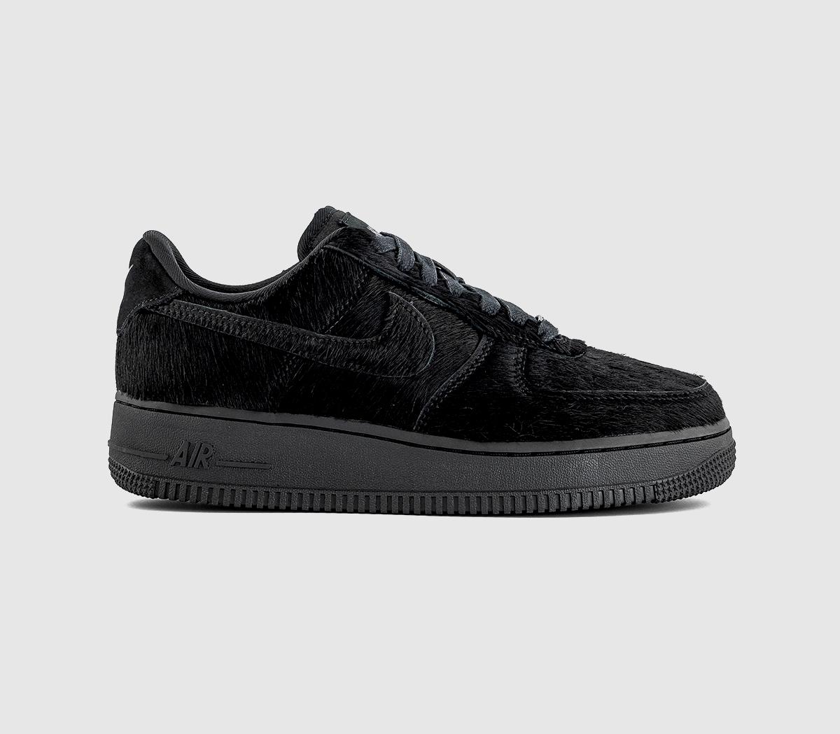 NikeAir Force 1 Low TrainersBlack Black Off Noir