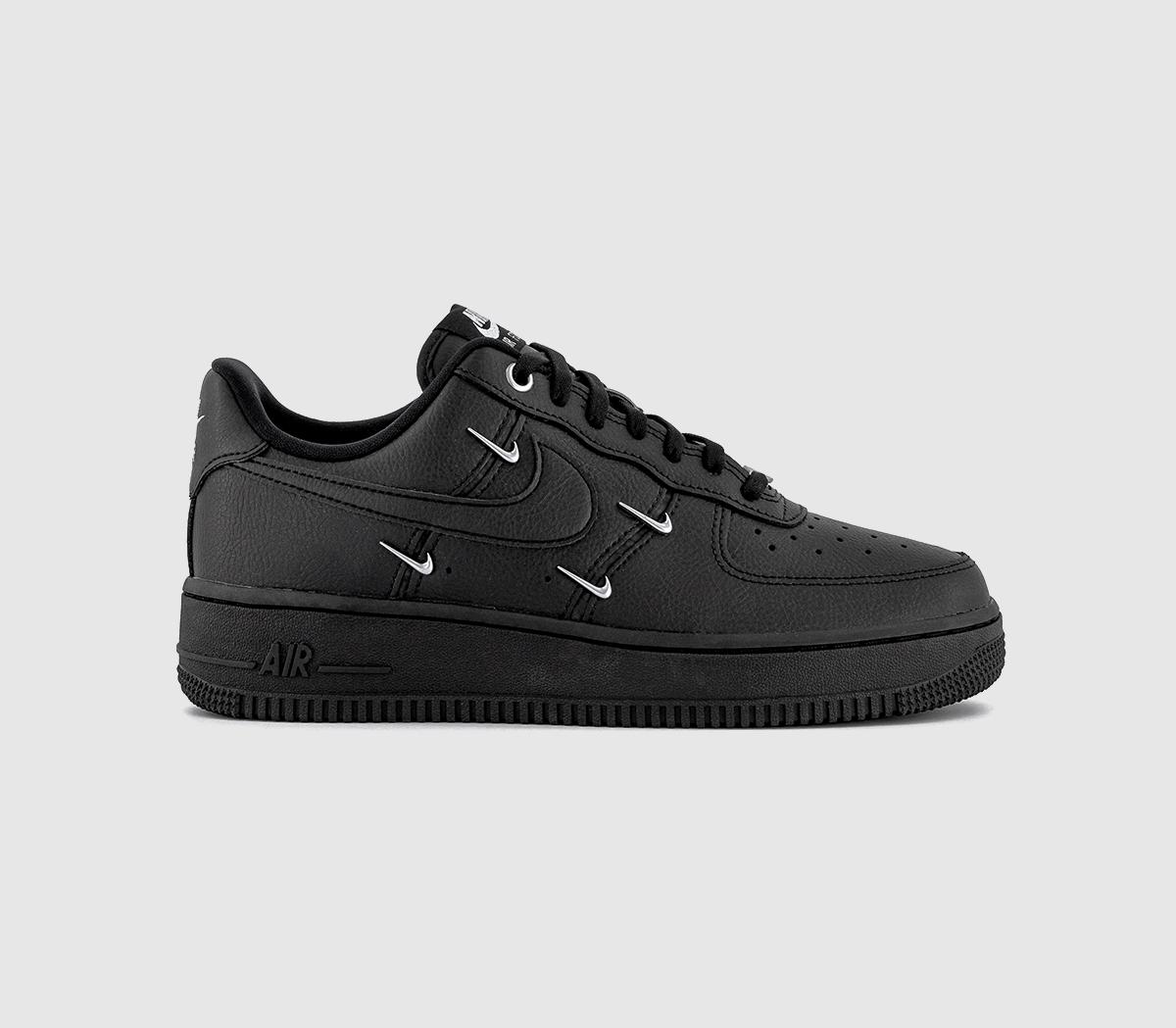 Nike air force 1 lo black best sale