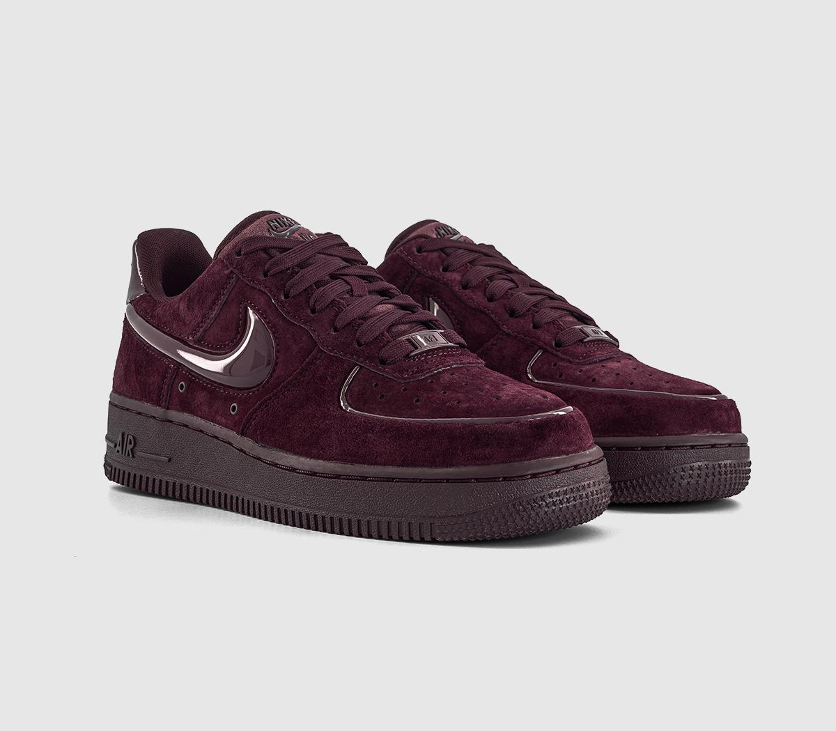 NikeAir Force 1 Lo W TrainersBurgundy Crush Burgundy Crush Black