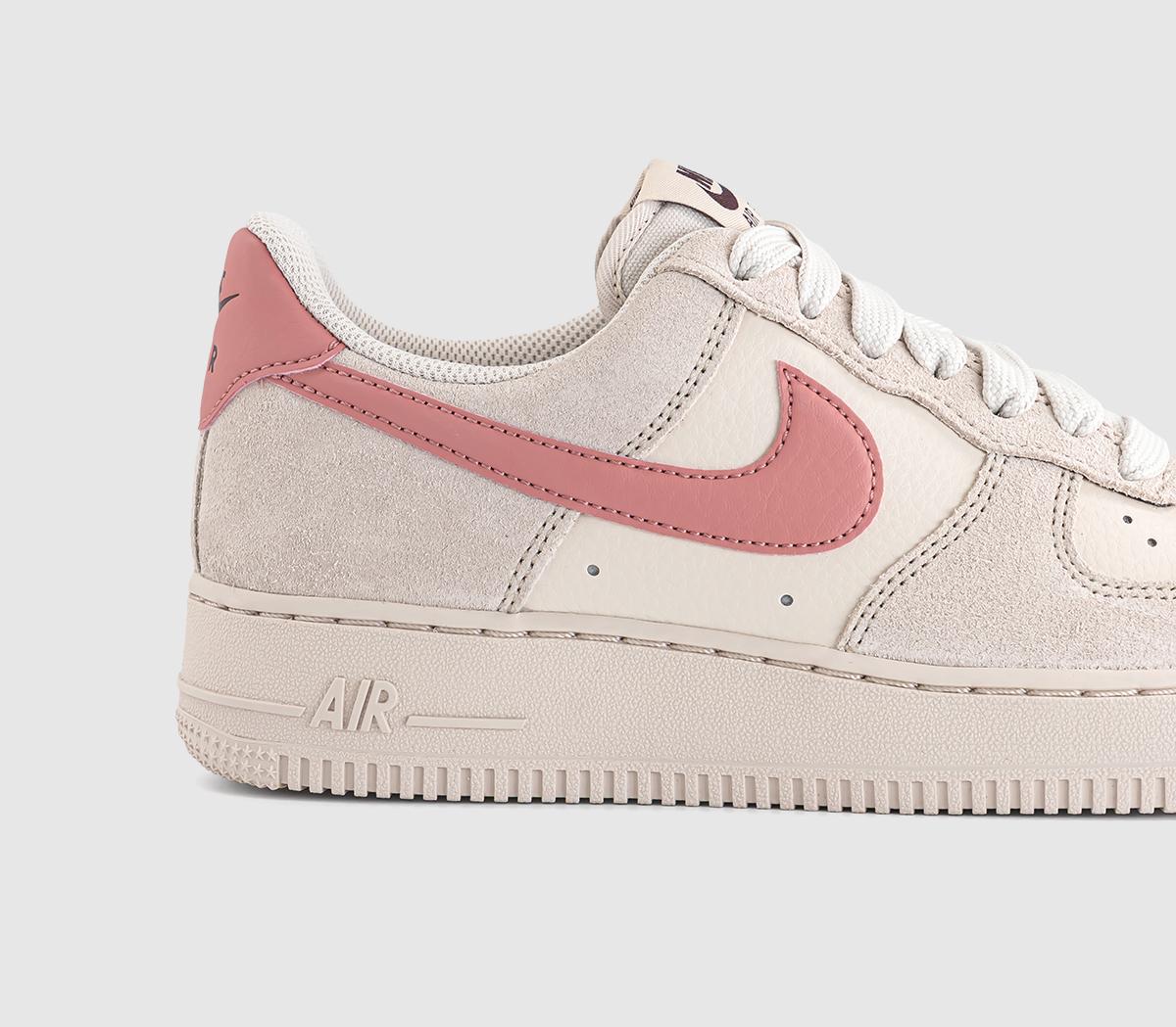 NikeAir Force 1 Lo (w)Sanddrift Burgundy Crush Light Orewood Brown