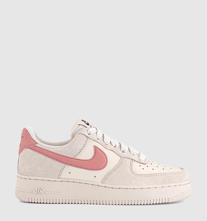 Nike Air Force 1 Lo (w) Sanddrift Burgundy Crush Light Orewood Brown