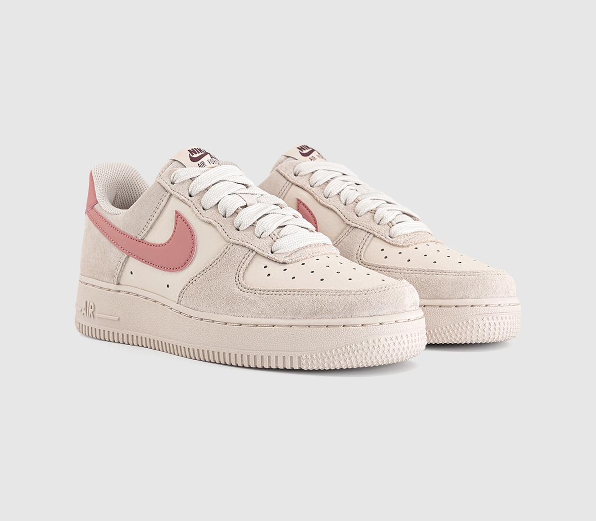 NikeAir Force 1 Lo (w)Sanddrift Burgundy Crush Light Orewood Brown