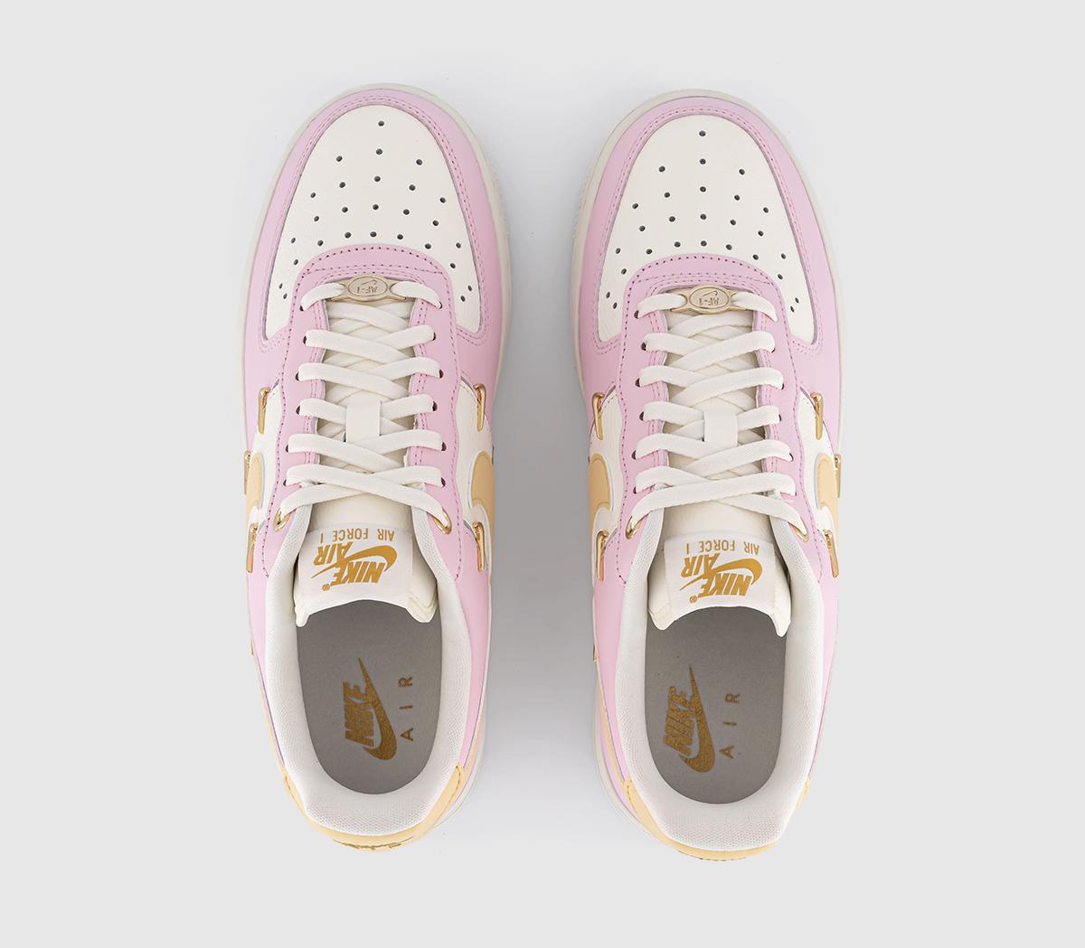 Nike Air Force 1 Lo (W) Trainers Nike Air Force 1 Lo (W) Trainers Pink Foam Pale Vanilla Sail