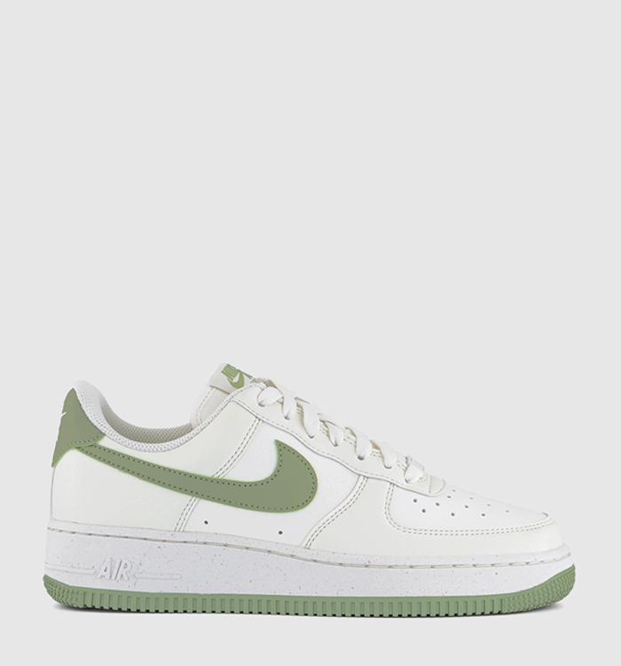 Nike air force 1 khaki tick best sale