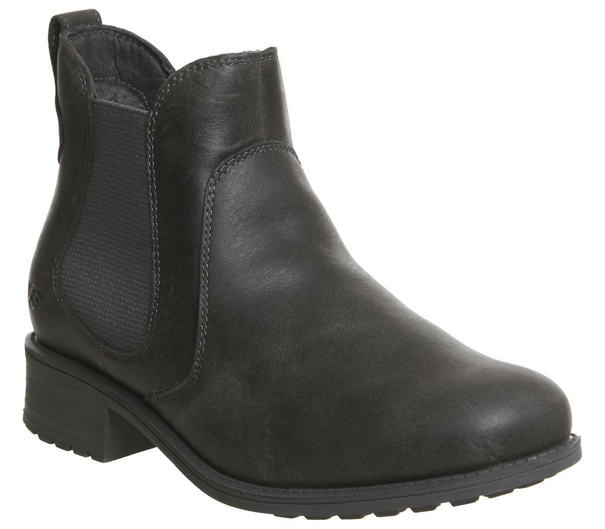 UGG Bonham Chelsea Boots Grey Leather - Women's Ankle Boots