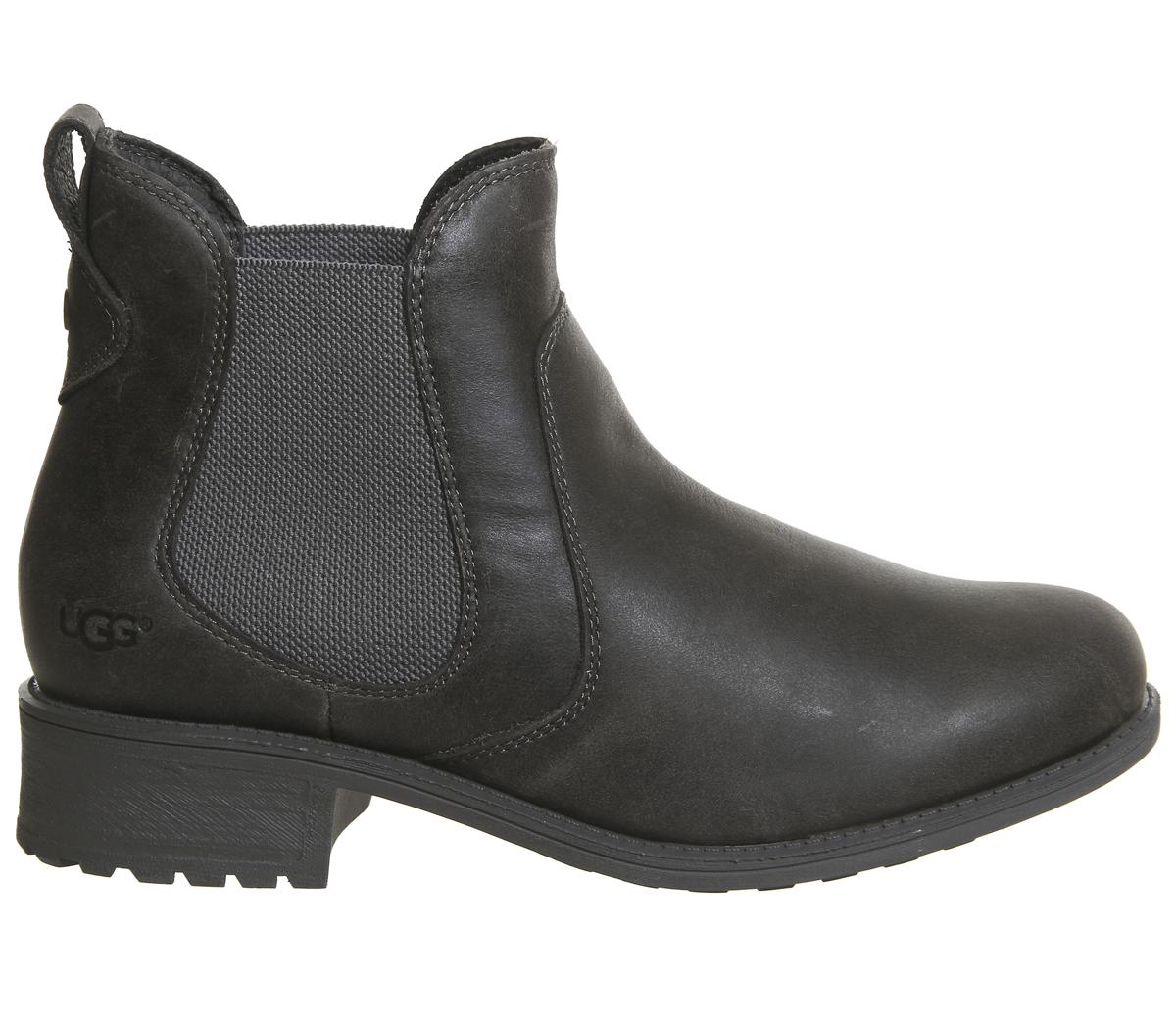 UGG Bonham Chelsea Boots Grey Leather Women's Ankle Boots