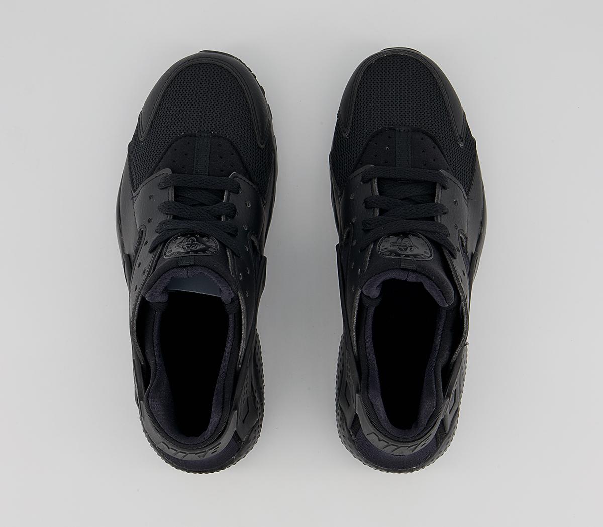 Nike Air Huarache GS Trainers Nike Air Huarache GS Trainers Black