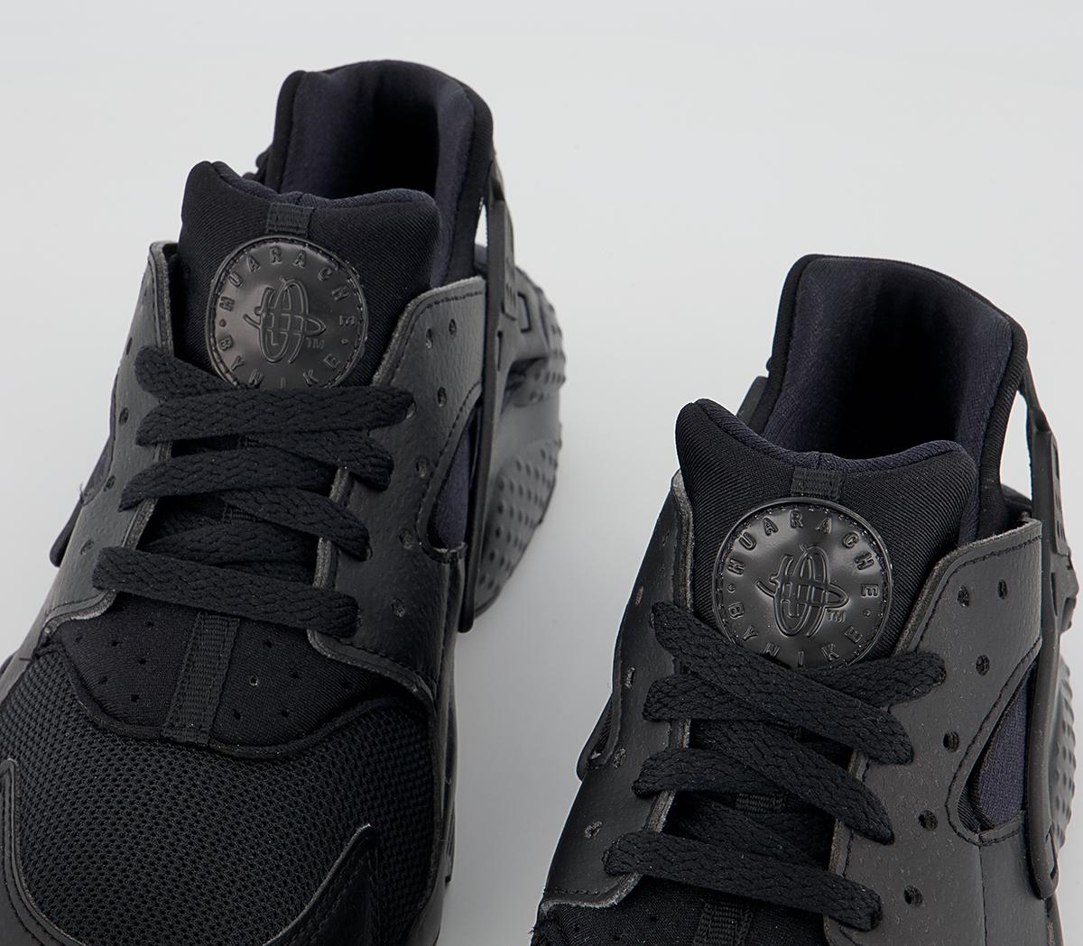 Nike Air Huarache GS Trainers Nike Air Huarache GS Trainers Black