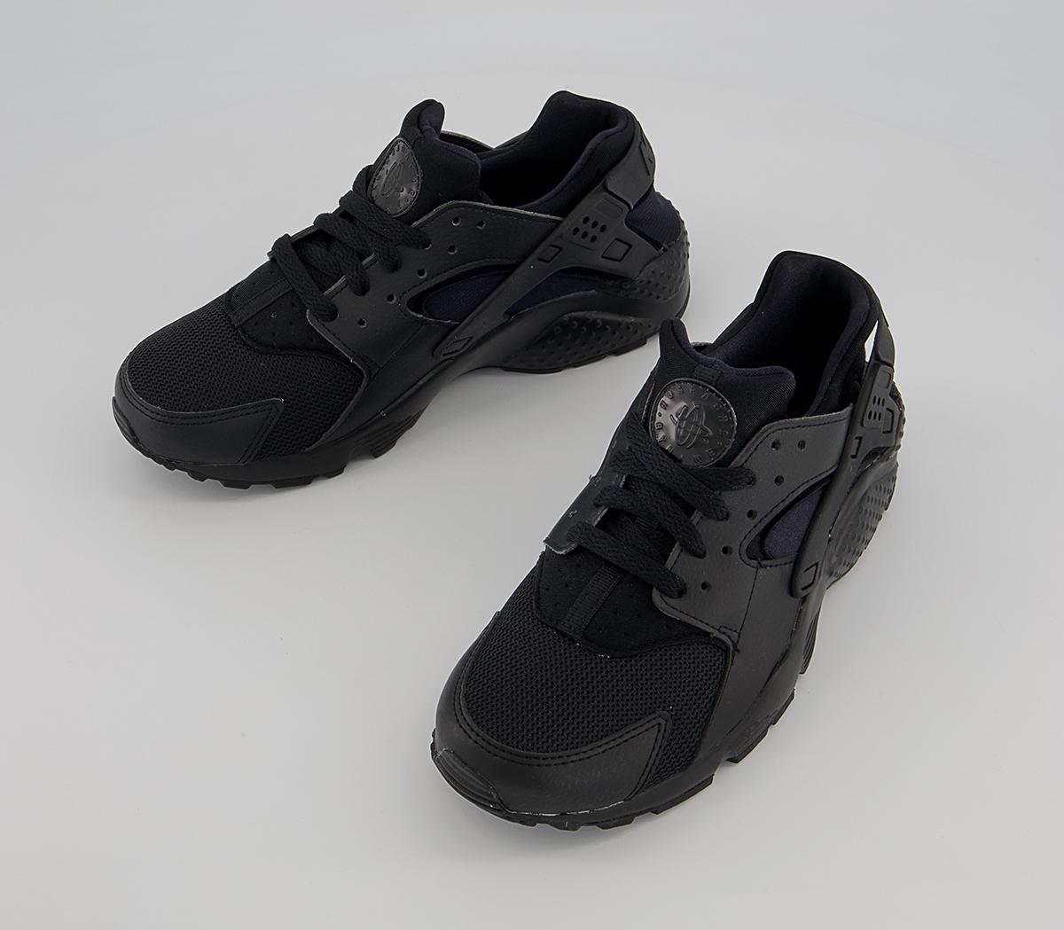 Nike Air Huarache GS Trainers Nike Air Huarache GS Trainers Black