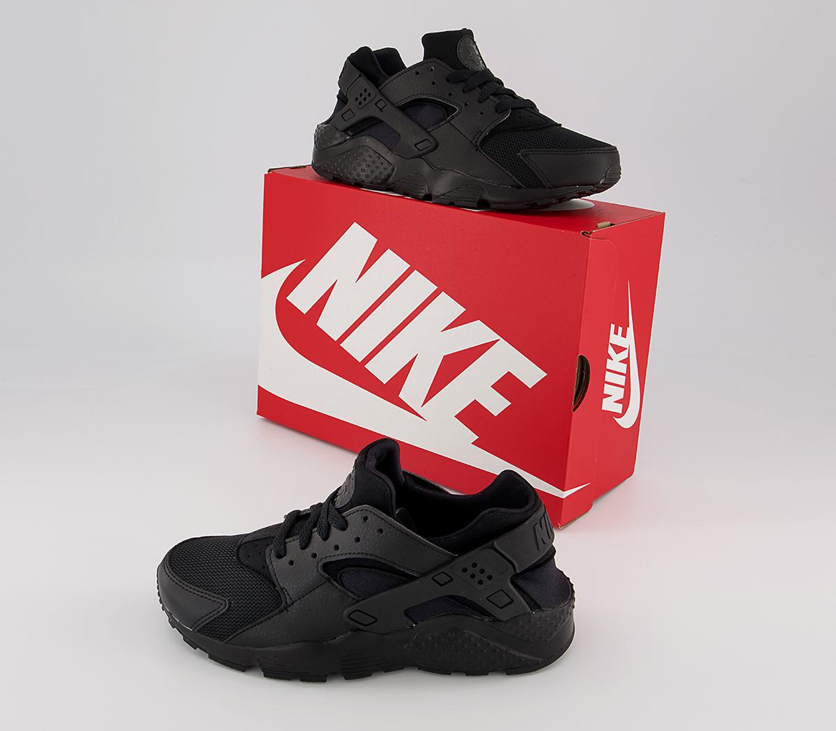 Nike Air Huarache GS Trainers Nike Air Huarache GS Trainers Black