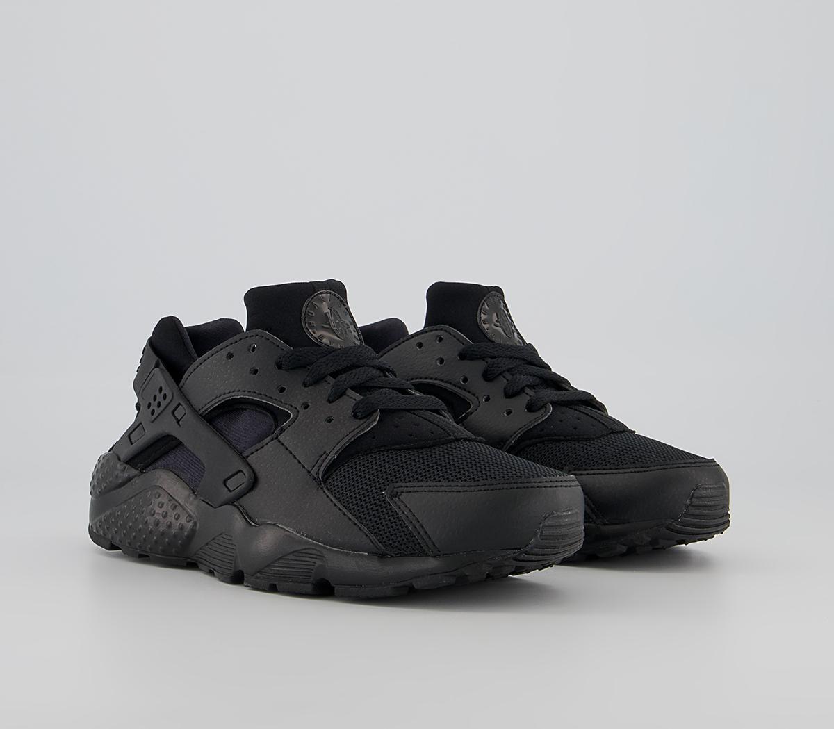 Nike Air Huarache GS Trainers Nike Air Huarache GS Trainers Black