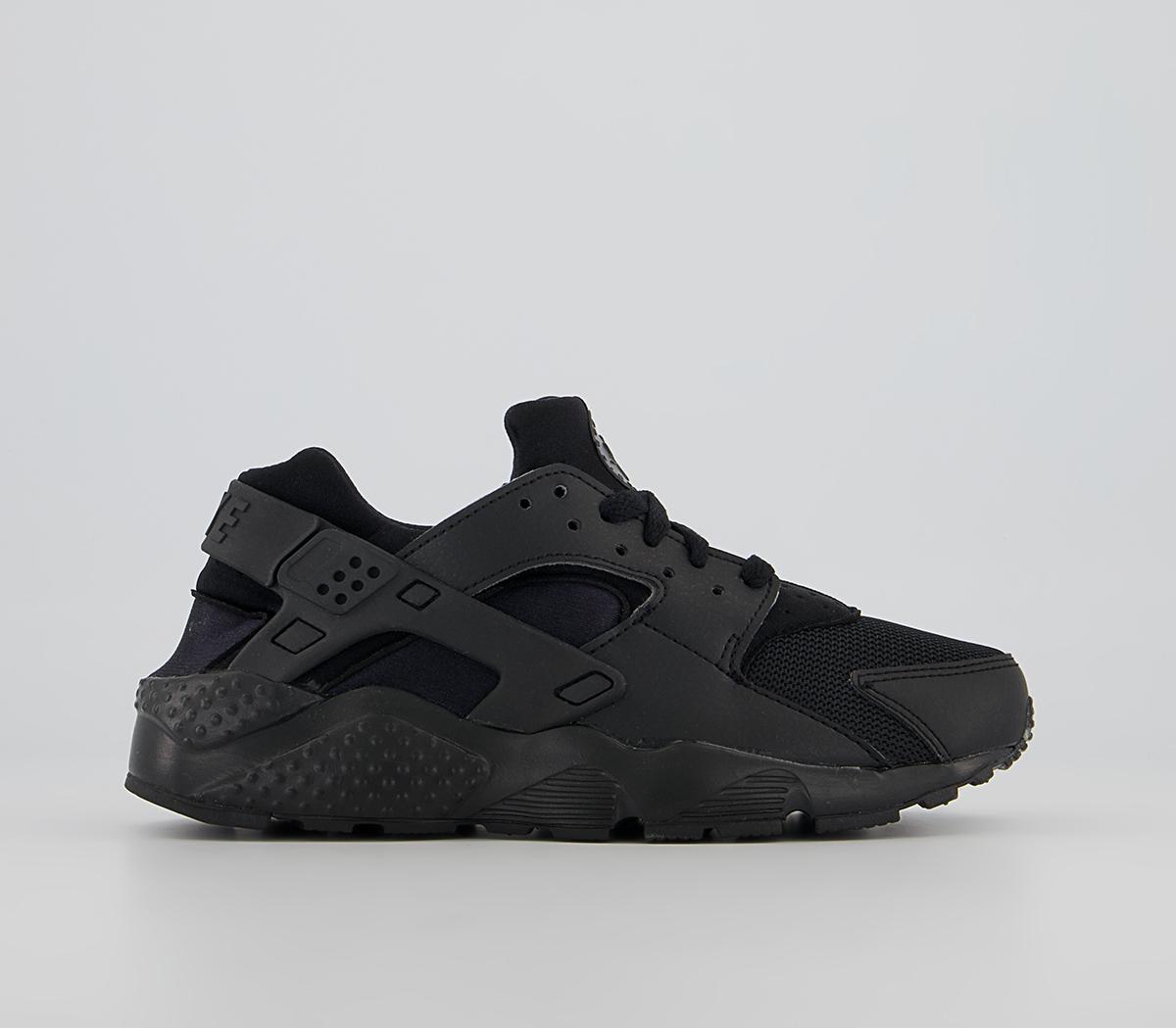 junior all black huaraches