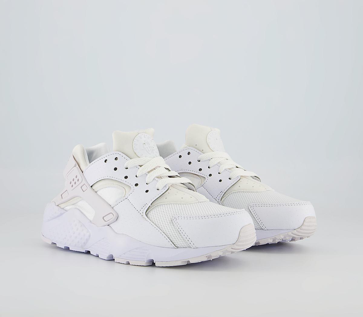 Nike Air Huarache GS Trainers Nike Air Huarache GS Trainers White White Pure Platinum