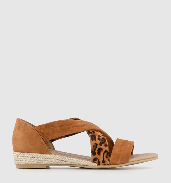 Office animal sale print sandals