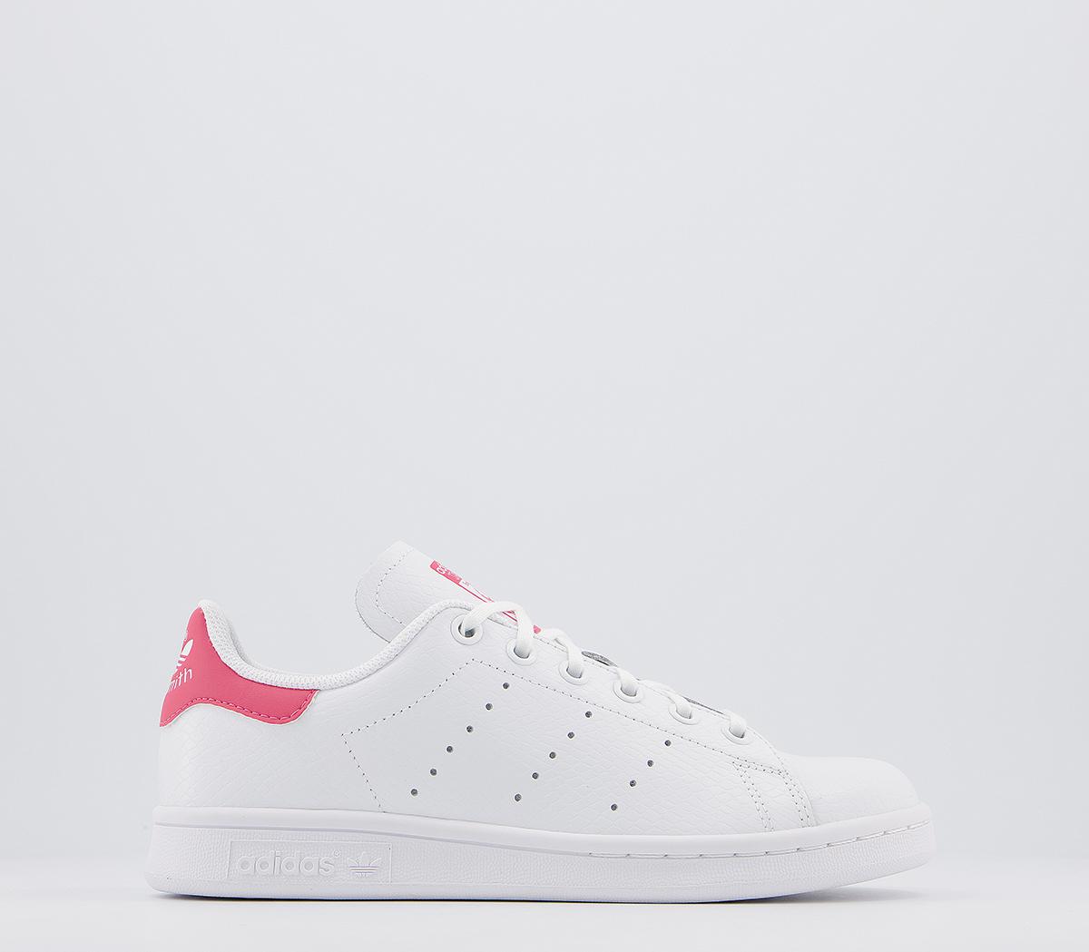 adidasStan Smith Gs TrainersCloud W Hite Real Pink