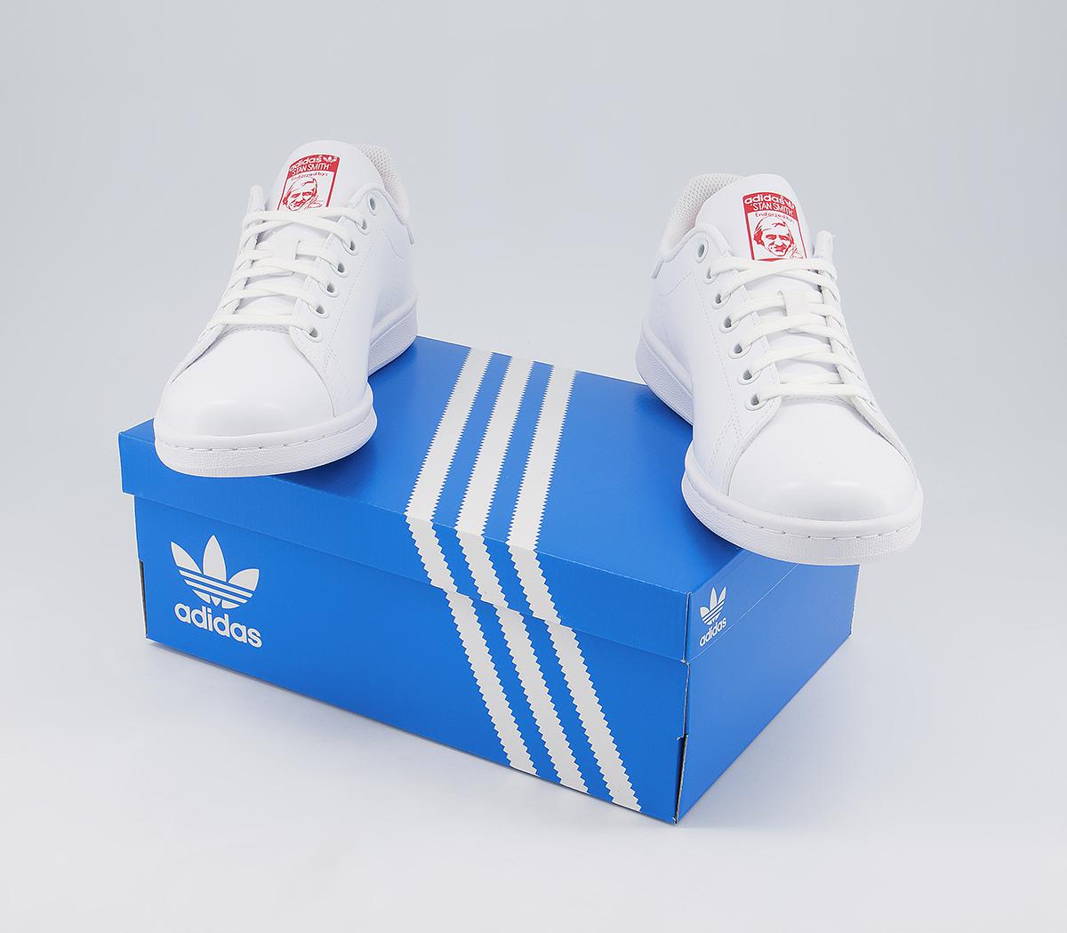adidas gazelle silver green womens adidas Stan Smith Womens Lifestyle Shoes White Red IG8482 – Shoe Palace main image 0