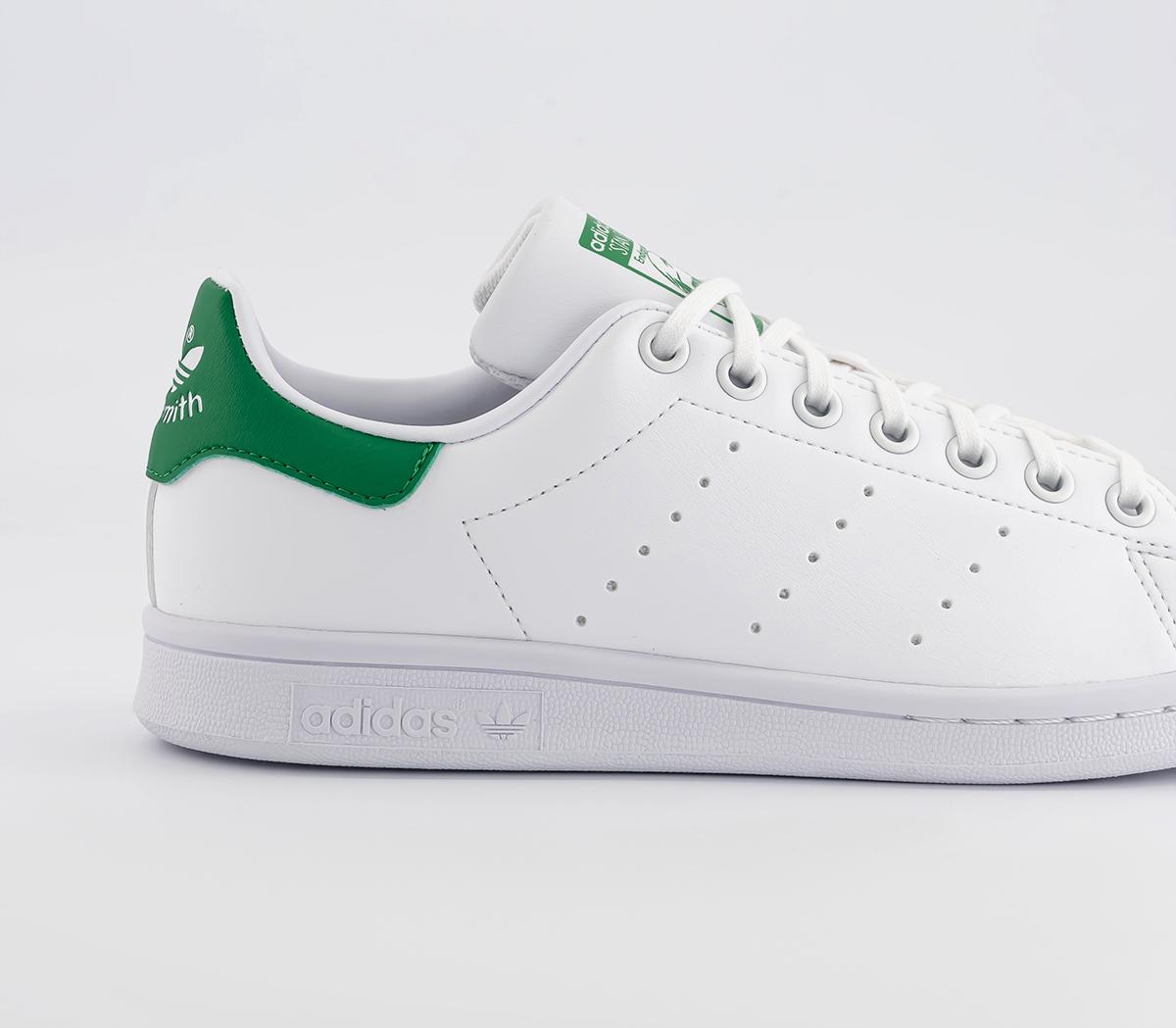 adidasStan Smith Gs TrainersVegan White Green