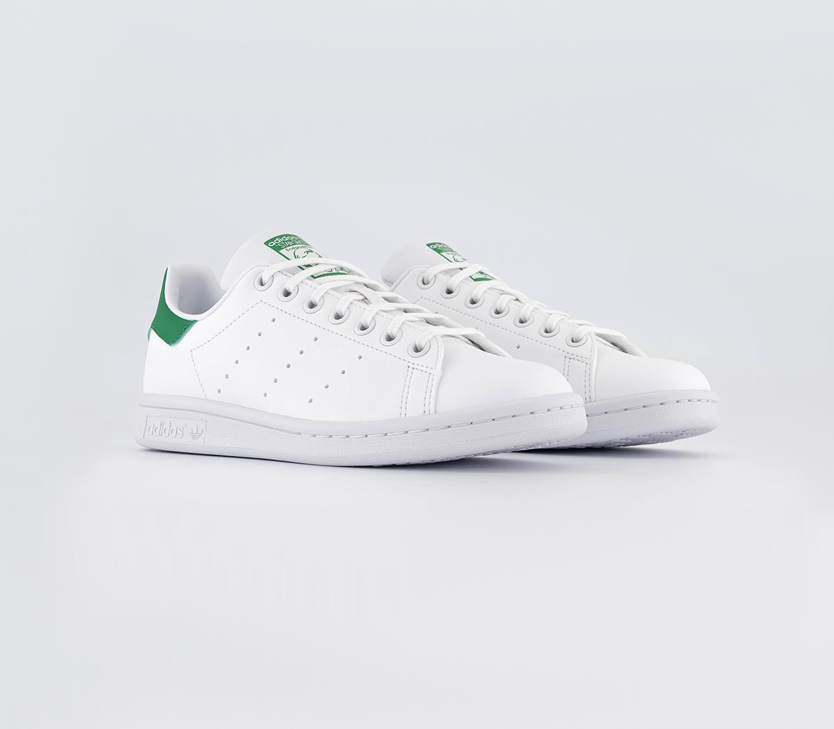 adidasStan Smith Gs TrainersVegan White Green