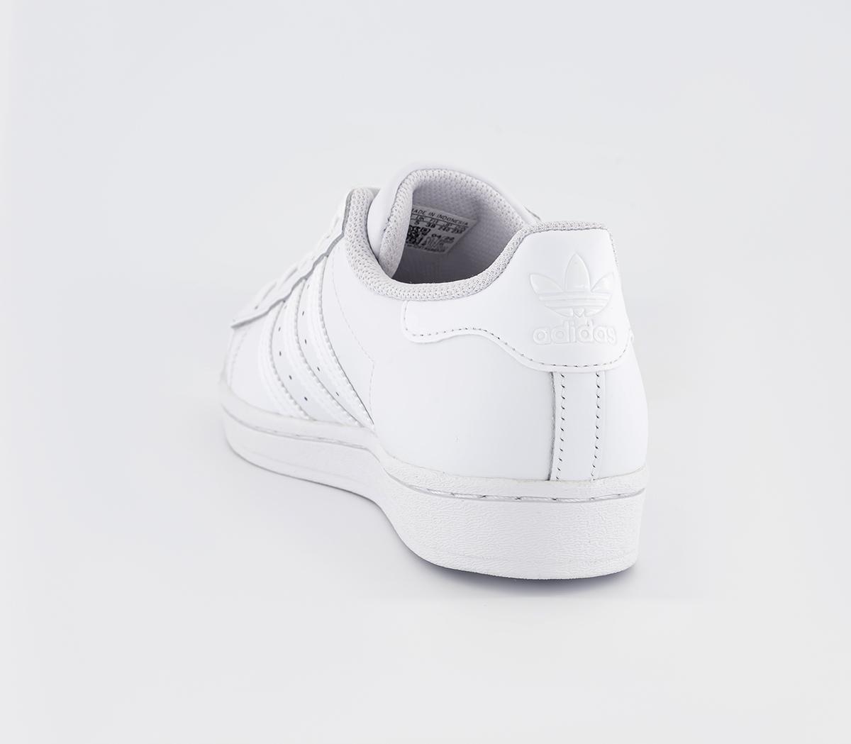 adidas Superstar Gs Trainers adidas Superstar Gs Trainers White